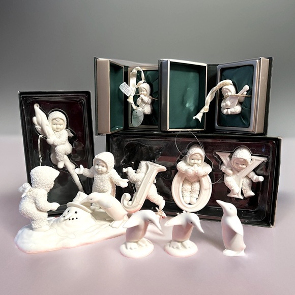 Department 56 Snowbabies Other - Department 56 Snowbabies PreOwned Assortment of 10 Figurines Ornaments